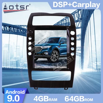За Maserati Quattroporte 2004-2012 Android 9.0 Tesla стил DSP HD екран на автомобилните GPS навигация, WIFI мултимедиен плеър радио