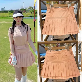 Женската тенис пола, плисирана пола за голф с джобове, спортната тренировка 