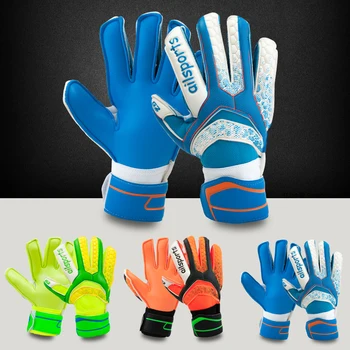 5-10 Професионални вратарские ръкавици със защита от отпечатъци, сгъстено латекс футболни вратарские ръкавици, детски футболни ръкавици вратарские