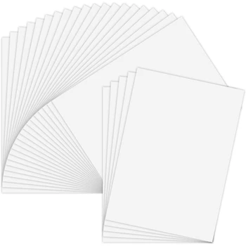 НОВОСТ-25 листа хартия за винилови стикери за печат, самоклеящийся водоустойчив матиран бял лист хартия за печат на мастилено-струен принтер