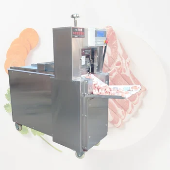 Мелачка Търговски автоматично от неръждаема стомана, мощна електрическа мелачка за нарязване на говеждо месо, агнешко месо