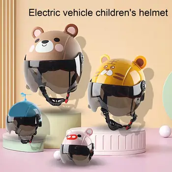 Детска каска за езда с регулируем очарователен външен вид, ультралегкий амортизирующий ABS, предпазна каска за скейтборд и велосипед за деца