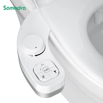 Неэлектрическое биде SAMODRA - самоочищающееся двойна дюза (предна и задна част на автомивка), дюза за биде и тоалетна вода