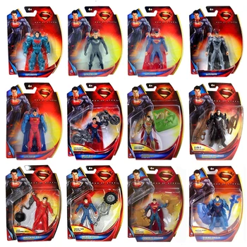 DC & Marvel Super Hero Малка аниме Фигурка Декор на Лигата на справедливостта Подвижната фигурка Модел играчки, Фигурки, Играчки за деца, подарък