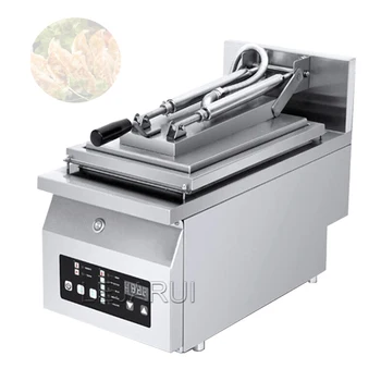 Автоматична машина за печене на кифли и кнедлите, търговска машина за приготвяне на пържени кнедли, електрически тиган