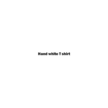Ръчно бяла тениска