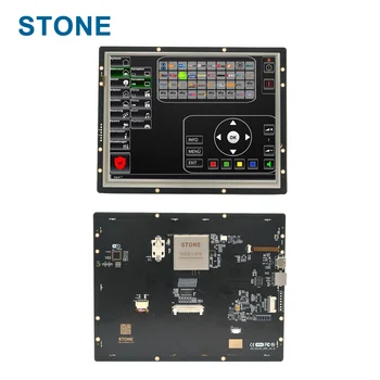 LCD дисплей HMI серия STONE I, с шофьор + контролер + софтуер за проектиране + Интерфейс RS232 RS485 UART TTL