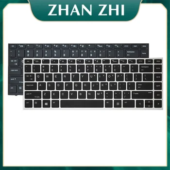 Нова Оригинална Замяна Клавиатура за преносим компютър Съвместима с HP ZHAN66 Pro G1 440 G5 430 G5 445 G5 HSN-Q04C HSN-Q06C HSN-Q08C