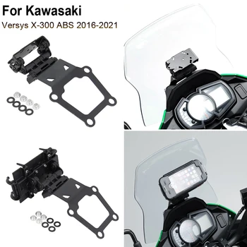 За KAWASAKI VERSYS X300 Versys X-300 2016-2021 НОВА Навигация за монтиране на Стена За Смартфон GPS Притежателя Аксесоари За Мотоциклети