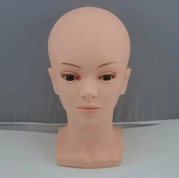 Безплатна доставка!! В продажбата на висококачествено нов модел на главата от PVC, пластмаса на главата на манекена
