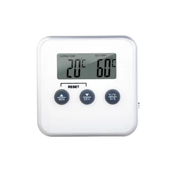 Цифров Електронен Термометър Таймер за Храна Месото на Фурна Измерване на Температура Сензор с Дистанционно управление, Сензор