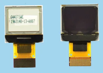 IPS 0,66-инчов 20-пинов SPI бял OLED екран SSD1306 устройство IC 64 * 48 3,3