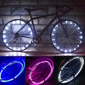 Уличен гирляндный фенер, велосипеди фенер, 2 м/20LED, мотоциклет, Колоездене, каране на колела, спици, светкавицата, лампа, венец на открито