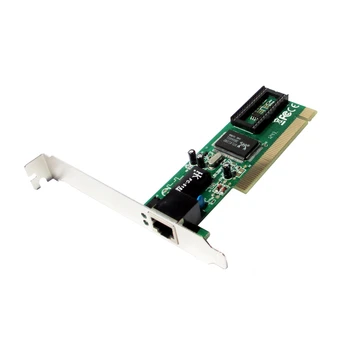 Едро и дребно, безплатна доставка, нова 10/100 м PCI RJ-45 Ethernet мрежов адаптер NIC Lan карта PCI мрежова карта