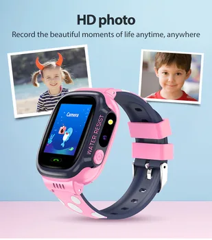 Y92 детски смартфон часовници, WiFi позициониране водоустойчив снимка изглаждат време alarm clock многоезичен водоустойчив IP67 дълбочина 1,44 вкл.