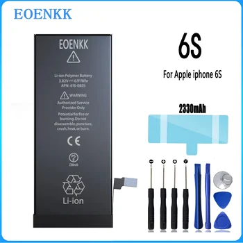 Батерия EOENKK 2300MAH за Apple IPHONE 6S/6G/i6, сервизна детайл, подмяна на батерии за телефони с голям капацитет, Bateria