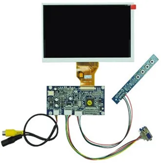 Такса AV/VGA/видеопривода + 7.0-инчов цветен TN90 TFT LCD екран (без TP) 800 (RGB) * 480 (система NTSC / PAL)