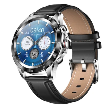 2023 Bluetooth предизвикателство смарт часовници мъжки 360 * 360 Екран, музикален плейър каишка за часовник от неръждаема стомана честота на сърдечната честота мъжки умни часовници за Xiaomi