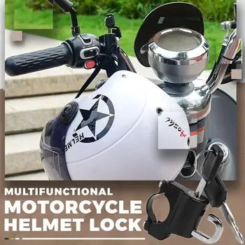Многофункционален Заключване Мотоциклетни Каска за Велосипед Електрически Заключване за Сигурност Скутер Лесна Инсталация Колоездене Оборудване