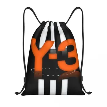 Обичай раница Yohji Yamamoto с завязками, чанти за жени и мъже, лека спортна раница за фитнес, чанти за пътуване