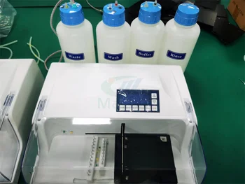 MC200C-най-достъпен и лесен за използване четец elisa микропланшетов и перална машина на ниски цени