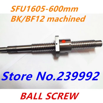 SFU1605 600 мм RM1605 600 мм, Сплескани свд 1 бр. + 1 бр. химикалка гайка + край, изработени за стандартен обработка BK /BF12