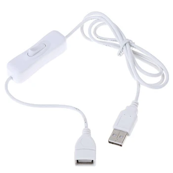 удължител за USB кабела е 200 см, с Ключ за ВКЛЮЧВАНЕ/ИЗКЛЮЧВАНЕ, Удължител на Кабела, Включете USB Линии Храни, Трайни Адаптер, Аксесоари
