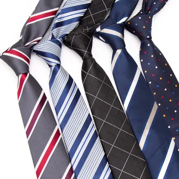 Нова мъжка вратовръзка, висококачествени жаккардовый мъжки модерен вратовръзка на райе в английски стил, 6 см, бизнес и сватбени вратовръзки, мъжки вратовръзка за рокли