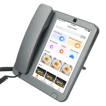 4G бизнес телефон с 8-инчов голям екран, умен, интелигентен тенис на телефон