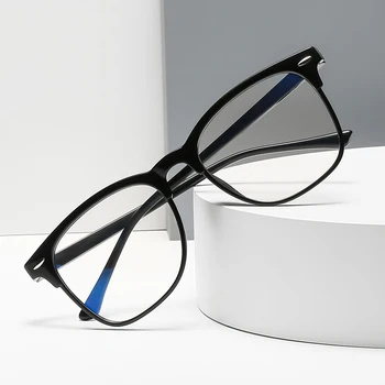Бистра Компютърна Рамки За Очила на Жените и Мъжете Анти-Синя Светлина квадратни Очила Блокер Очила, Оптични Очила За Очила