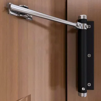 Домакински невидима врата на панта, автоматично затваряне и връщане, прост буфер една врата по-близо врати