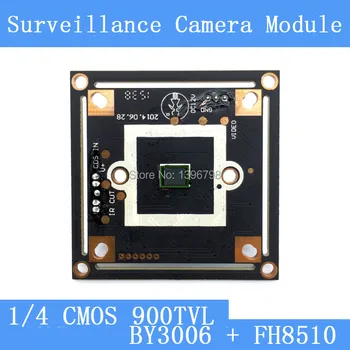 HD цветен CMOS 900TVL модул камера камера за видеонаблюдение BY3006 + FH8510 печатна платка PAL/NTSC по Избор