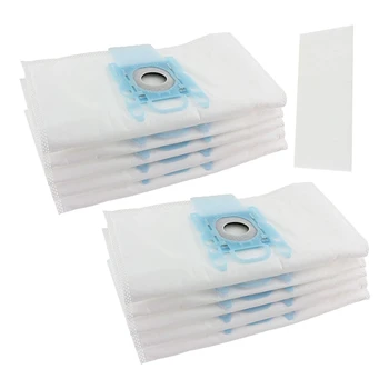 Аксесоари за прахосмукачки торбички за прах тип G и мини-филтри за прахосмукачки (опаковка от 10 торбички + 2 филтъра)