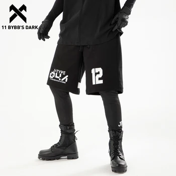 11 BYBB'S DARK Лъжливи Two Pieces Pants 2023 Летни нови хип-хоп свободни ежедневни спортни къси панталони мъжки и женски улични панталони