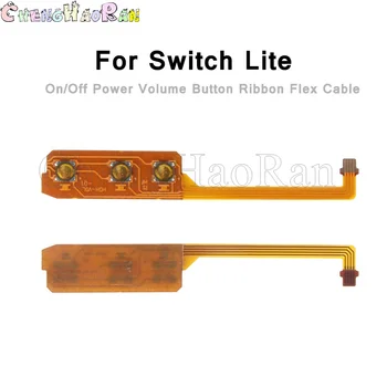 1 бр. бутон за включване/изключване на звука на лентата гъвкав кабел кабел кабел за NS Switch Lite Резервни части за ремонт на