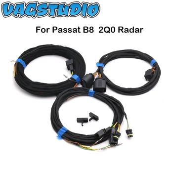ЗА VW Passat B8 8.5 PA 2Q0 3Q0 Радарна СИСТЕМА за СТРАНИЧНА ПОМОЩ ПРИ СМЯНА на платното на движение на Система за помощ на слепи зони Теглене на кабели
