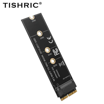 20 броя TISHRIC M. 2 NGFF За MAC BOOK 2013-2017 SSD Странично Card M. 2 KEY-M PCIE Интерфейс За MacBook Pro 2017 A1708 M. 2 NVME KEY-M