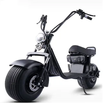 1500 W 2000 W скутер Електрически мотоциклет 60 В 12AH възрастен 9,5 инча Fat Tire Електрически скутер
