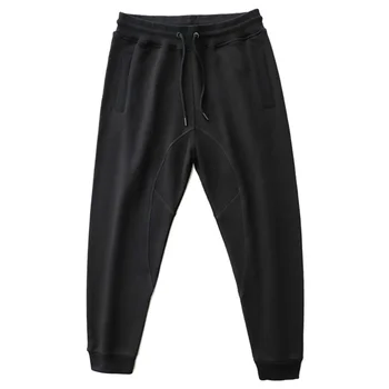 Есенно-зимни изолирана спортни панталони, мъжки японски модни маркови ежедневни панталони с еластичен ластик на талията, завязывающиеся глезените, за упражнения
