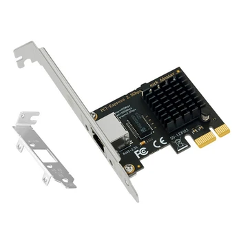 RTL8125BG PCI-E X1 До 2,5 gbps Гигабитная rj-45 Мрежова карта Ethernet PCB + Метал За PC на Windows/Linux/Esxi/ROS
