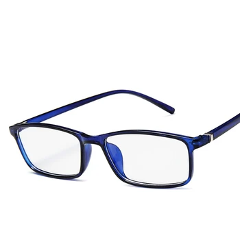 Очила за Късогледство YURERSH, Лещи от 0 до -600, Женски Мъжки Метални Панти, Рамки, Анти-Синя Светлина, Квадратни Очила, Оптични Очила Y38