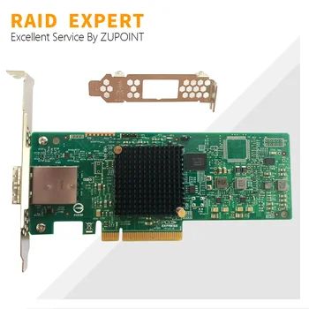 ZUPOINT LSI 9300-8E Адаптер RAID-контролер, 8 пристанища 12 gbps SATA SAS PCI-E 3.0 Карта за разширяване на режима на IT