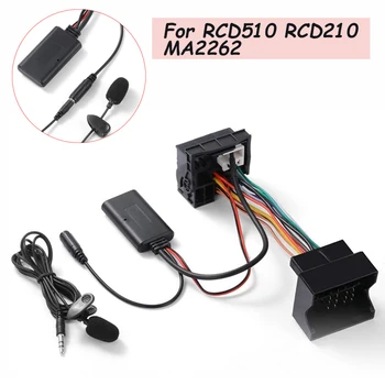 Модул Bluetooth радио AUX приемник, кабелен адаптер за Автомобил Bluetooth музикален адаптер за RCD510 RCD210 MA2262
