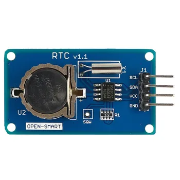DS1307 Модул RTC Модул часовник в реално време с Интерфейс I2C за Arduino