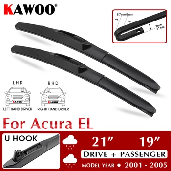 KAWOO Автомобили Четка за Чистачки на Предното Стъкло, Нож за Acura EL 21 
