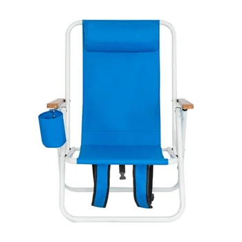 Portable high-performance плажен стол с регулируема облегалката за глава, син [в наличност в САЩ]
