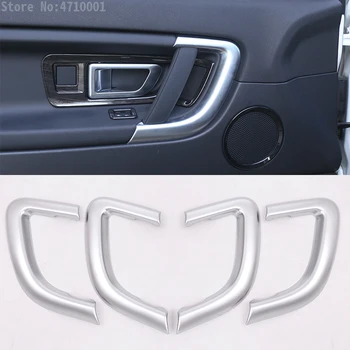 Довършителни интериорна врата дръжка от ABS-хром за спортен автомобил Land Rover Discovery-стайлинг 2015-2017 автоаксесоари и авточасти