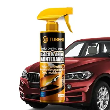 Спрей за почистване на салон 11,8 мл спрей за почистване на автомобилни покритие средство за грижа за автомобилен покритие Спрей за автоматично почистване на Актуализиран спрей