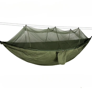 хамак с комарите мрежа за защита от комари на открито, удобен за носене, защита от преобръщане за паркиране на децата, лесна палатка на дърветата