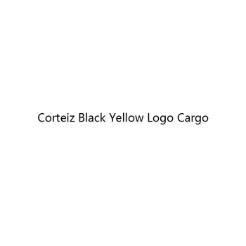 Corteiz черно-жълто лого Cargo